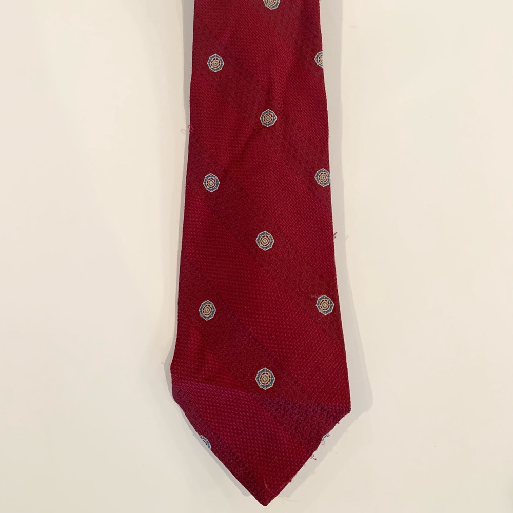 Kipper | Vintage Tie | Red Tie | 100% Polyester